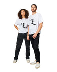 Schweres Unisex T-Shirt mit Rundhalsausschnitt