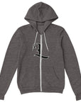 Premium Unisex-Hoodie mit Reißverschluss