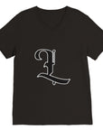 Premium Unisex T-Shirt mit V-Ausschnitt