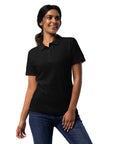 Piqué-Poloshirt für Damen