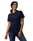 Piqué-Poloshirt für Damen