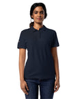 Piqué-Poloshirt für Damen