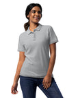 Piqué-Poloshirt für Damen
