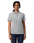 Piqué-Poloshirt für Damen
