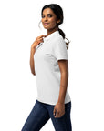 Piqué-Poloshirt für Damen