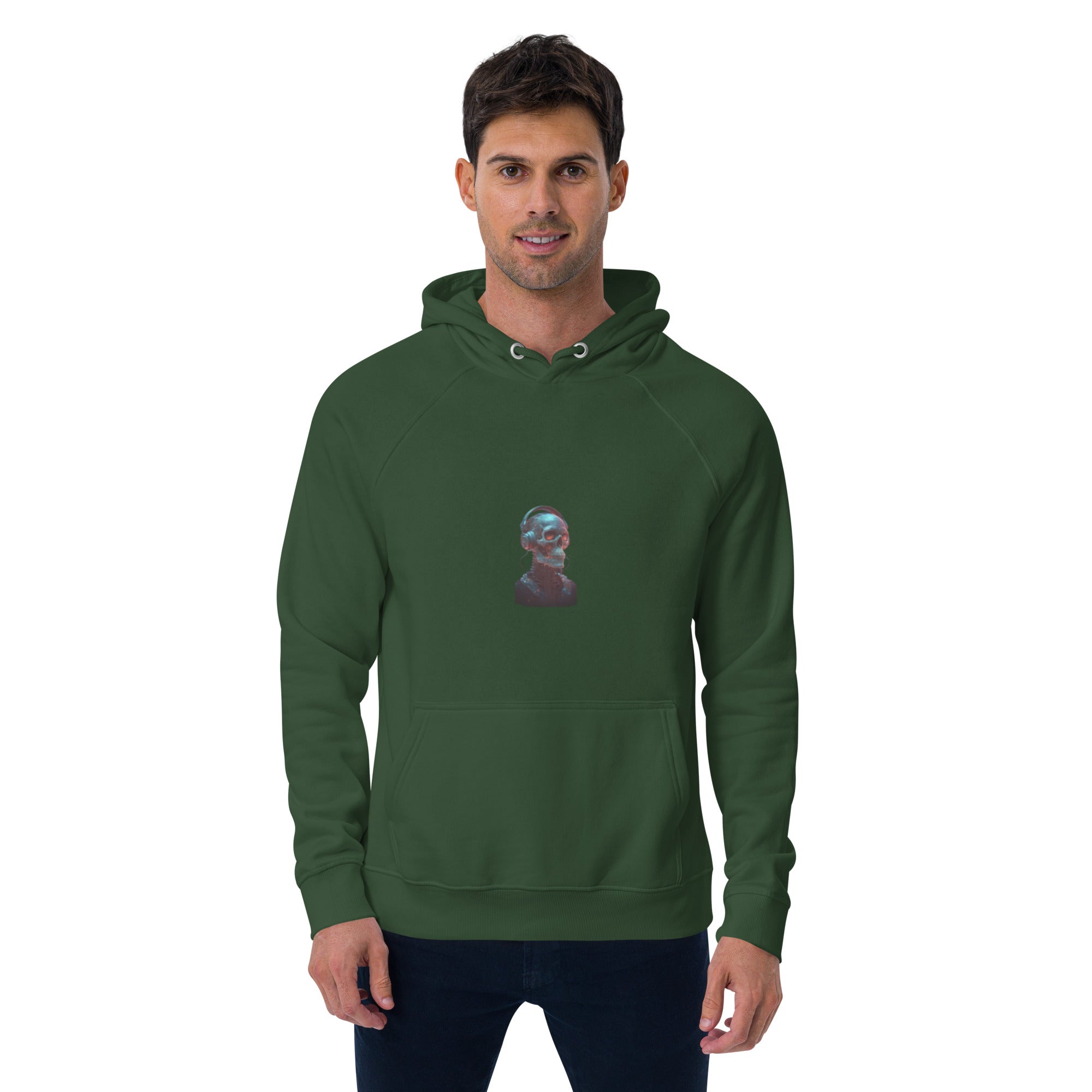 Unisex Bio-Raglan-Hoodie