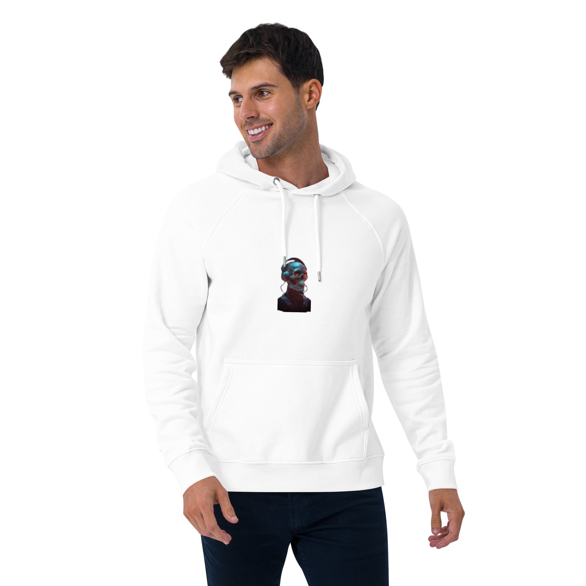 Unisex Bio-Raglan-Hoodie
