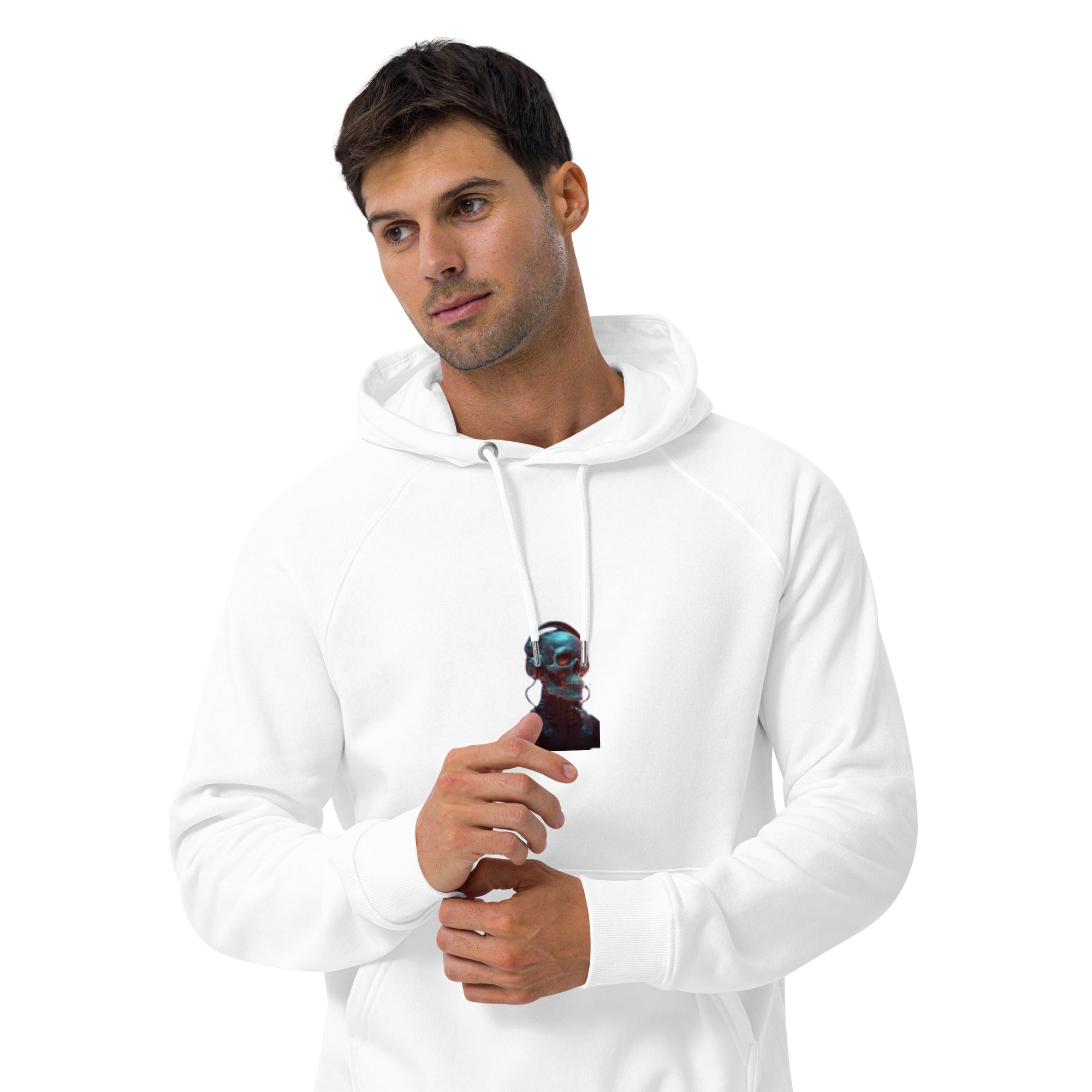 Unisex Bio-Raglan-Hoodie