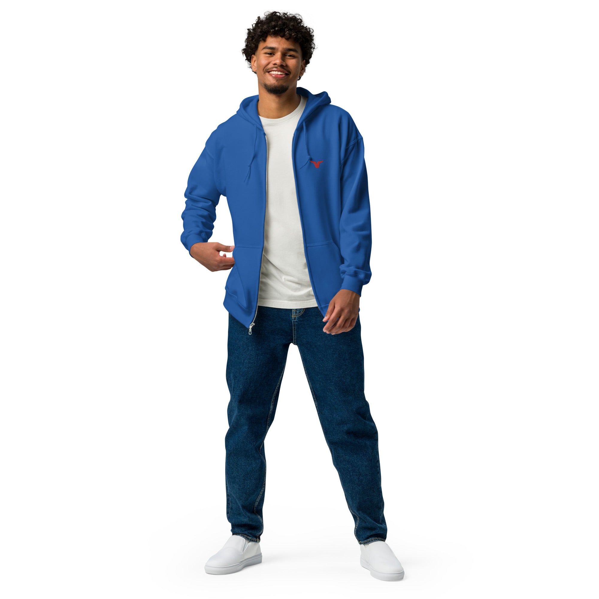 Unisex Heavy-Blend Zip Hoodie